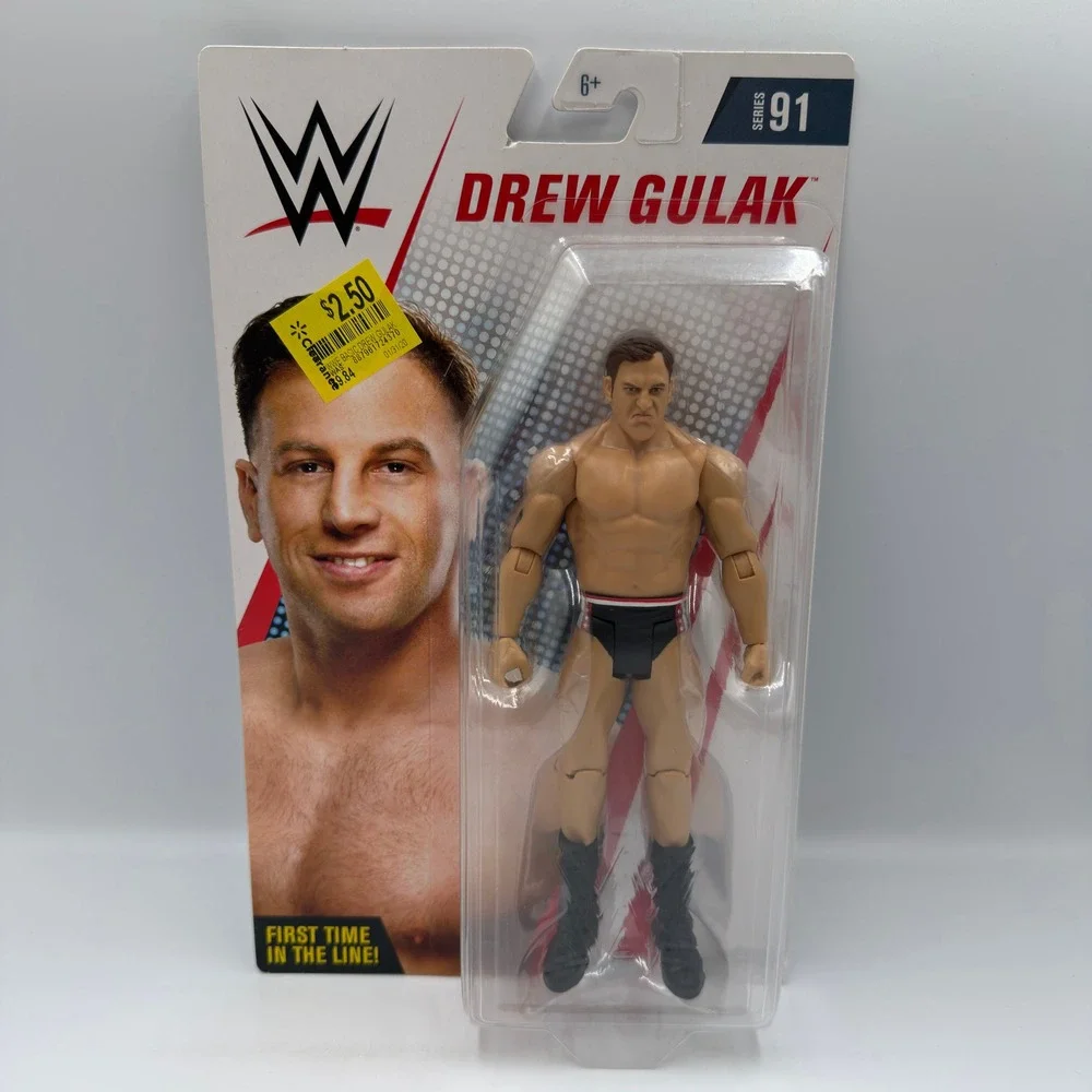 Mattel WWE Drew Gulak Series 91 Action Figure First Time In The‎ Line GCB38 New